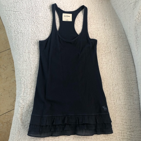5 for $13 A&f kids chiffon ruffle trim muscle tank - Picture 1 of 3